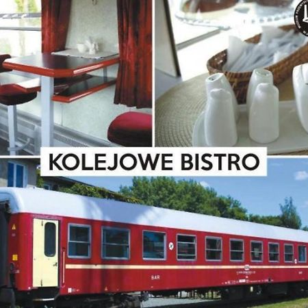 Wagony Sypialne W Muzeum Kolejnictwa Hotel Jaworzyna Slaska Buitenkant foto